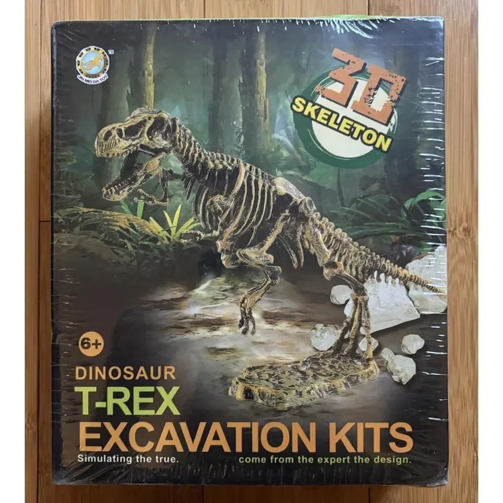 Dinosaur T-Rex Excavation Kits 3D Skeleton